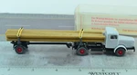Wiking 24839 Old Timer Bussing 8000 Log Transport Truck Grey 1:87 Ho Scale. Fixed Price $24.99.