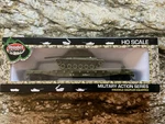 Model Power Ho Us Military Action Series Flat Car W/ M-47 Tank #9160 New In Box. Fixed Price $29.99.