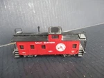Vintage Wood Great Northern Caboose Ho Scale Craftsman Built Kit Gn. Fixed Price $25.00.
