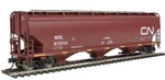 Walthers Mainline 60' Nsc 5150 Covered Hopper Canadian National Cn / Nokl. Fixed Price $29.98.