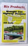 Rix Ho Stock # 628-0121 50' Wrought Iron Highway Bridge Sealed 489. Fixed Price $8.00.