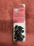 Kadee #520 33" Diameter Smooth Back Metal Code 110 Wheels Ho Scale. Fixed Price $12.99.