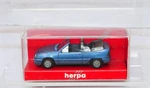 Herpa 421027, Opel Kadett Gsi Cabrio, Laser Blue, 1/87 Ho Scale. Fixed Price $12.95.