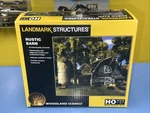 Landmark Structures Woodland Scenics Ho Scale Rustic Barn Kit New. Fixed Price $45.00.