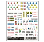 Woodland Scenics DT560 Dry Transfer Decals - Crate Labels & Warning Signs. Fixed Price $8.99.
