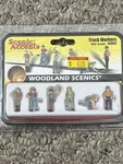 Ho Scale Woodland Scenics A1865 Track Workers Figures (6) Pcs. Fixed Price $15.00.