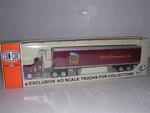 Con-cor #1078 Peterbilt Wheel Cab W/48' Box Trailor "60 Yrsm.r." Blt-up 1/87. Fixed Price $38.99.