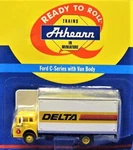 Athearn 2749 Ford C-series Delivery Truck W/van Body Delta 1/87 Die-cast Mib. Fixed Price $34.00.