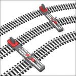 Bachmann 39017 Ho Scale Adjustable Parallel Track Tool. Fixed Price $35.64.