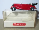 Wiking 1/87 Audi Front Convertible Red Black Hood #8260218 Box. Fixed Price $11.59.