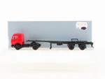 Ho Scale Herpa Contrans Tractor Trailer W/ 2 Containers. Fixed Price $19.95.