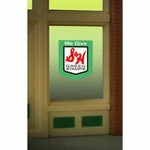 Miller Engineering New 2025 Ho Or Scale S&h Neon Window Sign 8890. Fixed Price $15.80.