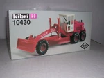 Kibri #10430 & 16-8 Road Grader "red White Kit H.o. 1/87. Fixed Price $29.99.