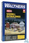 Walthers 933-3144 Sawmill Outbuildings Kit Ho Scale Train. Fixed Price $37.99.