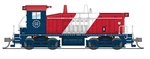 Broadway Limited 9369 Emd SW9 Switcher Trra Rd/wht/blu, PARAGON4 Sound/dc/dcc. Fixed Price $214.95.