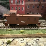Walthers Gold Line Ho 932-7583, 1300 Series Wood Caboose, Santa Fe 1333. Fixed Price $26.99.