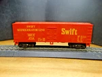 Life Like Ho Scale 41' Swift Refrigerator Line Srlx 6714 Railroad Woodside Reefe. Fixed Price $12.75.