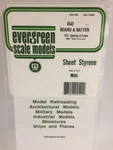 Evergreen 4542 Board & Batten 0.075" Spacing 1.9MM (1). Fixed Price $7.19.