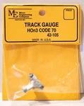 Micro Engineering Company #42-105 HON3 Narrow Gauge Track -- Code 70. Fixed Price $7.56.