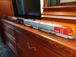 Vintage Marx Happi Time 7 Pieces Electric Train O Gauge 1095 Santa Fe.. Fixed Price $156.00.