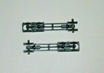 2 Ea. Athearn Ho Scale Semi Tractor Frame; Freightliner Kenworth - Twin Screw. Fixed Price $12.99.
