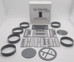 Tichy 7013 Ho Scale Cylindrical Steel Tank Water Or Fuel Building Kit Ex/box. Fixed Price $9.20.