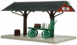 Atlas Ho Scale Model Railroad Building Kit Passenger Train Station Platform. Fixed Price $7.39.