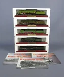 Agostini Vintage Steam Locomotive Model Trains Collection Display. Fixed Price $110.65.