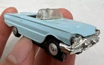 Lionel Ho Slot Car 5516 Light Blue Black Interior Ford Thunderbird Convertible. Fixed Price $89.99.