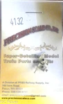 Precision Scale #4132 Marker Lamps, Cored (brass). Fixed Price $9.60.