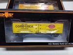 Mth Ho Trains 10805 Jelke Good Luck Margarine R40-2 Woodside Reefer Car 80-94037. Fixed Price $28.00.