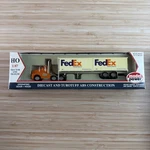 Model Power 1/87 Ho Fedex Lh Tractor W/ Federal Express Box Trailer 22002. Fixed Price $25.99.