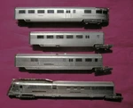 Ho Challenger Cil 2076.1 Cb&q Pioneer Zephyr 9900, Early Version, 4 Units, Tlc. Fixed Price $575.00.