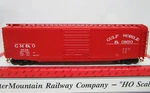 Intermountain Ho Scale Gmo Gulf Mobile Ohio 50' Single Door Box Car #9738. Fixed Price $30.00.