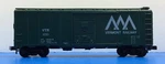 Ho Scale 40' "vermont Railway" Vtr 169 Freight Train Box Car / Athearn. Fixed Price $9.95.