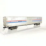 Walthers Ho Amtrak Amtk #1522 Mail Boxcar Weathered. Fixed Price $17.69.