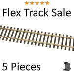 Atlas Ho Scale New 2026 Code 100 36" Nickel Silver Super Flex Track 168. Fixed Price $33.73.