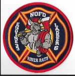 New Orleans Fire Department, Louisiana Engine 33 Ladder 6 River Rats Patch V1. Fixed Price $6.99.