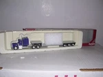 Herpa #6366 Kenworth 10WHEEL Sleeper Cab W/48' Drop Bed Flat Trailor H.o. 1/87. Fixed Price $39.99.