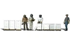 Woodland Scenics A1897 Ho Train Figures Beekeepers. Fixed Price $14.69.