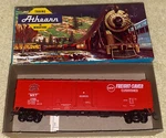 Missouri Kansas Texas Mkt 50 Plug Boxcar Athearn Blue #1324 Kadee Couplers. Fixed Price $20.00.