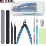 Rustark 9PCS Model Tools Kit Hobby Building Craft Set Small, Multicolor. Fixed Price $14.01.