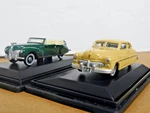 Oxford 1/87 1941 Lincoln & 1949 Mercury Nib Case And Damaged. Fixed Price $15.00.