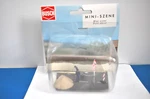 Busch Ho Mini-szene Nr. 7666 Road Construction Diorama New Package. Fixed Price $15.99.