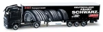 Herpa Ho Scale Mercedes-benz Lh Curtain Semi Tractor Trailer "fulda Tires". Fixed Price $48.95.