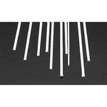 Plastruct 90512 BFS-3 White Beams (10) 3/32" 3/64" .020" X10" Long. Fixed Price $7.94.