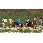 New Bachmann People At Leisure (6) Ho Scale. Fixed Price $12.99.