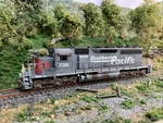 Athearn Ho Scale Southern Pacific SD40R 7316 Esu Dcc & Sound Sp Up Weathered. Fixed Price $250.00.