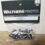 Walthers Proto 920-2300 33" Turned Metal Wheels With Axles 12 Pack Ho. Fixed Price $12.35.