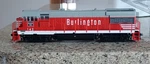 Walthers-ho-proto 2000-LIMIT Edition-ge U28B-LOCO-CB&Q-#142-SOUND&DCC-920-41650. Fixed Price $185.00.